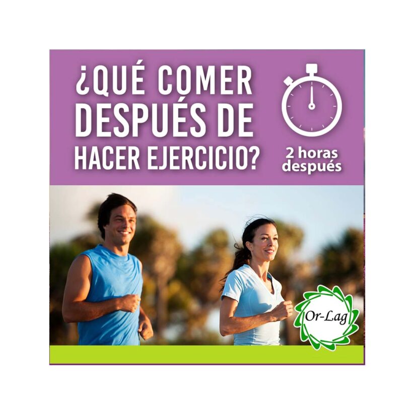 ¿Qué comer después de hacer ejercicio?