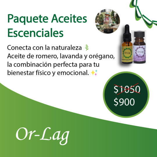 Paquete de Aceites Esenciales Naturales