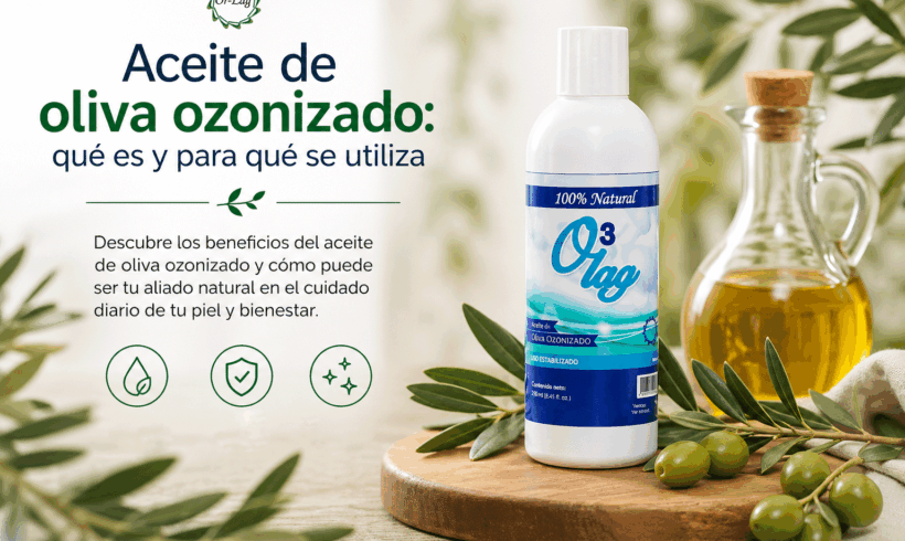 Aceite de oliva ozonizado: qué es y para qué se utiliza