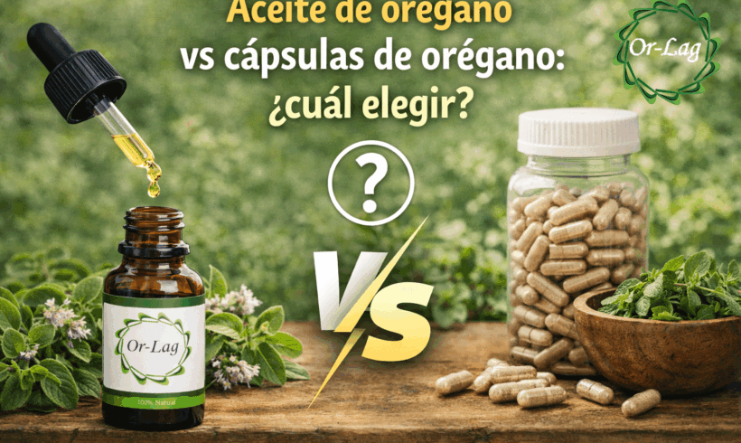Aceite de orégano vs cápsulas de orégano: ¿cuál elegir?