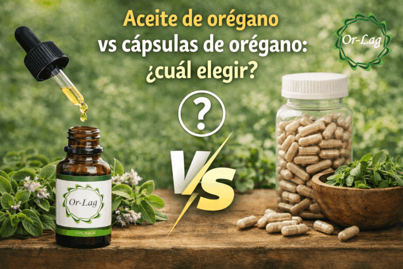 Aceite de orégano vs cápsulas de orégano: ¿cuál elegir?