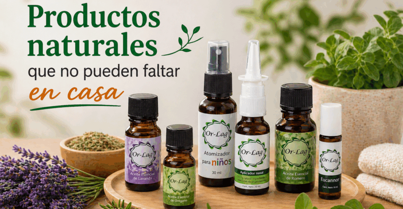 Productos naturales que no pueden faltar en casa
