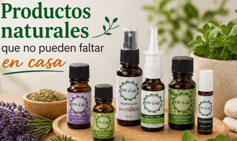 Productos naturales que no pueden faltar en casa