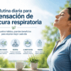 Rutina diaria para sensación de frescura respiratoria