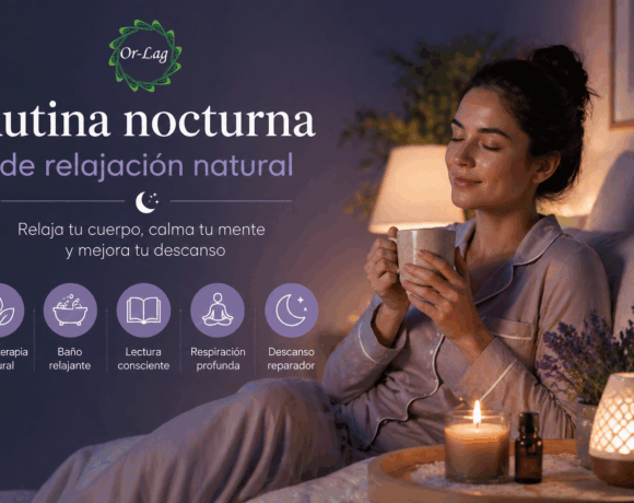 Rutina nocturna de relajación natural Rutina nocturna de relajación natural