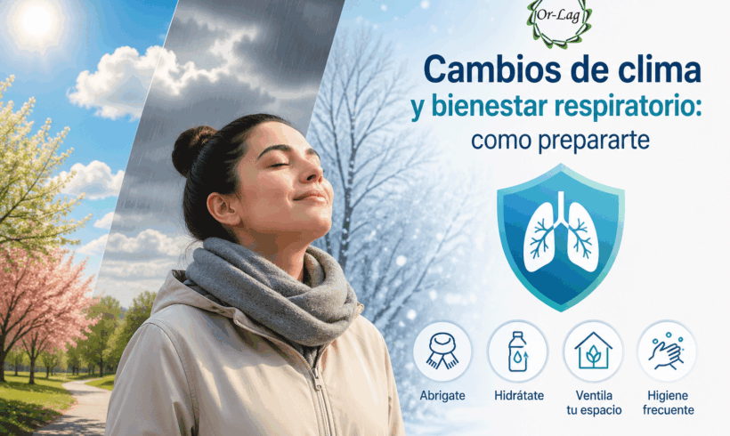 Cambios de clima y bienestar respiratorio: cómo prepararte