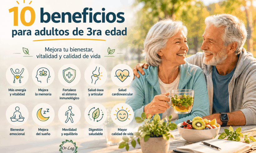10 beneficios para adultos de 3ra edad
