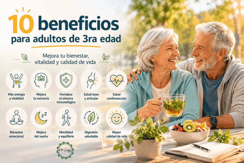 10 beneficios para adultos de 3ra edad