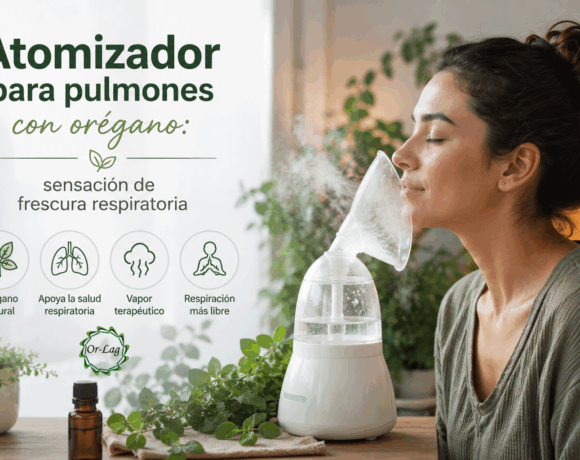Atomizador para pulmones con orégano: sensación de frescura respiratoria