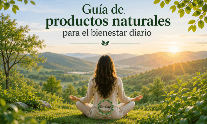 Guía de productos naturales para el bienestar diario