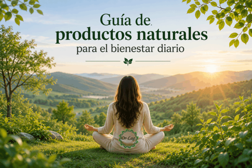 Guía de productos naturales para el bienestar diario