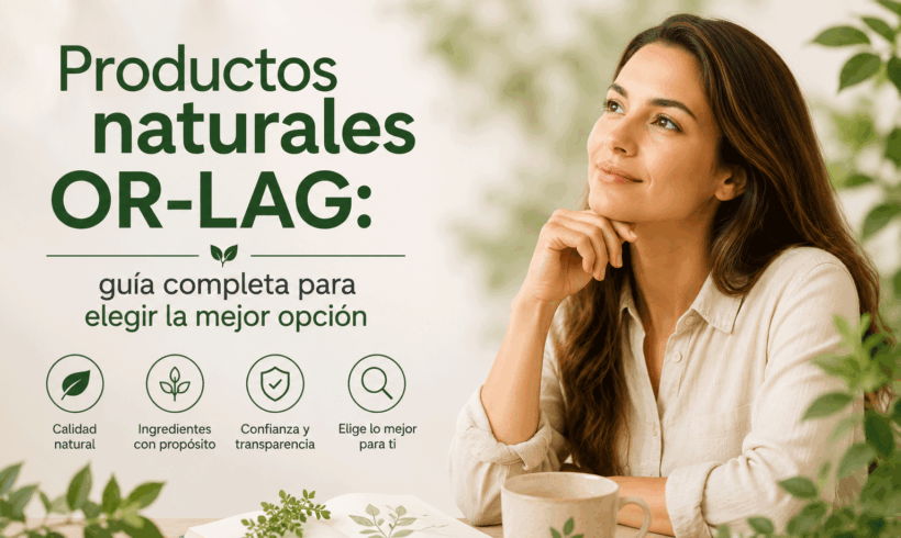 Productos naturales OR-LAG: guía completa para elegir la mejor opción
