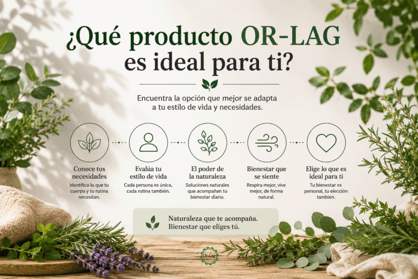 ¿Qué producto OR-LAG es ideal para ti? ¿Qué producto OR-LAG es ideal para ti?